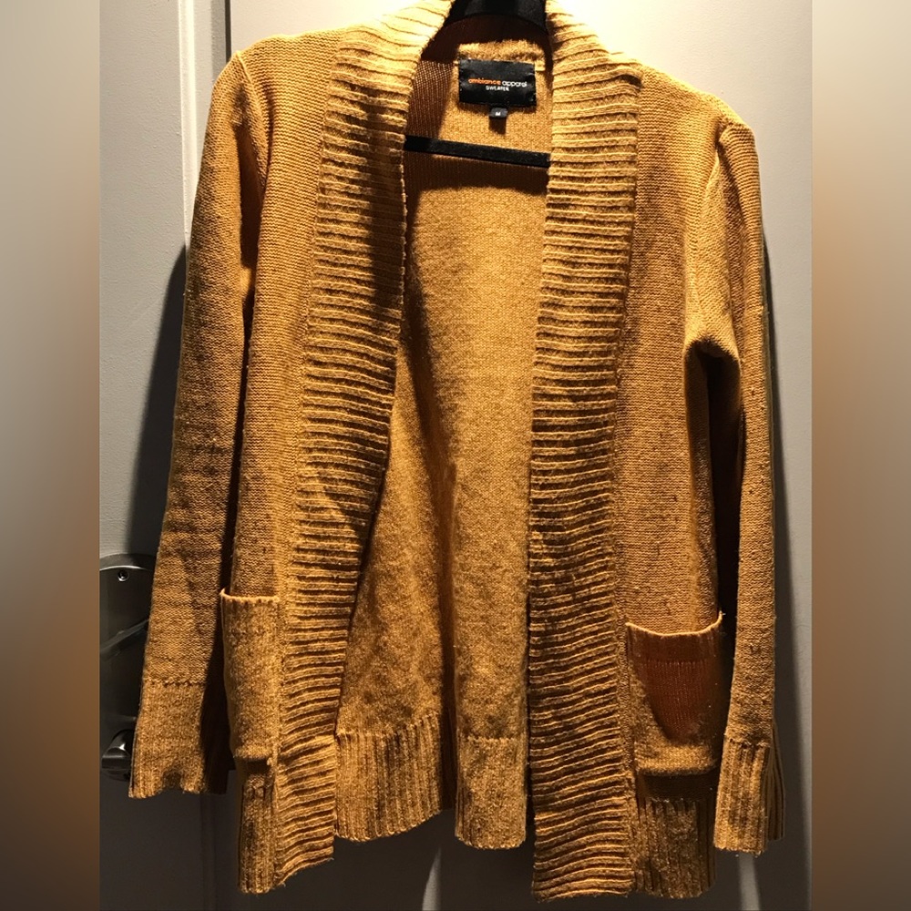Mustard Yellow Cardigan